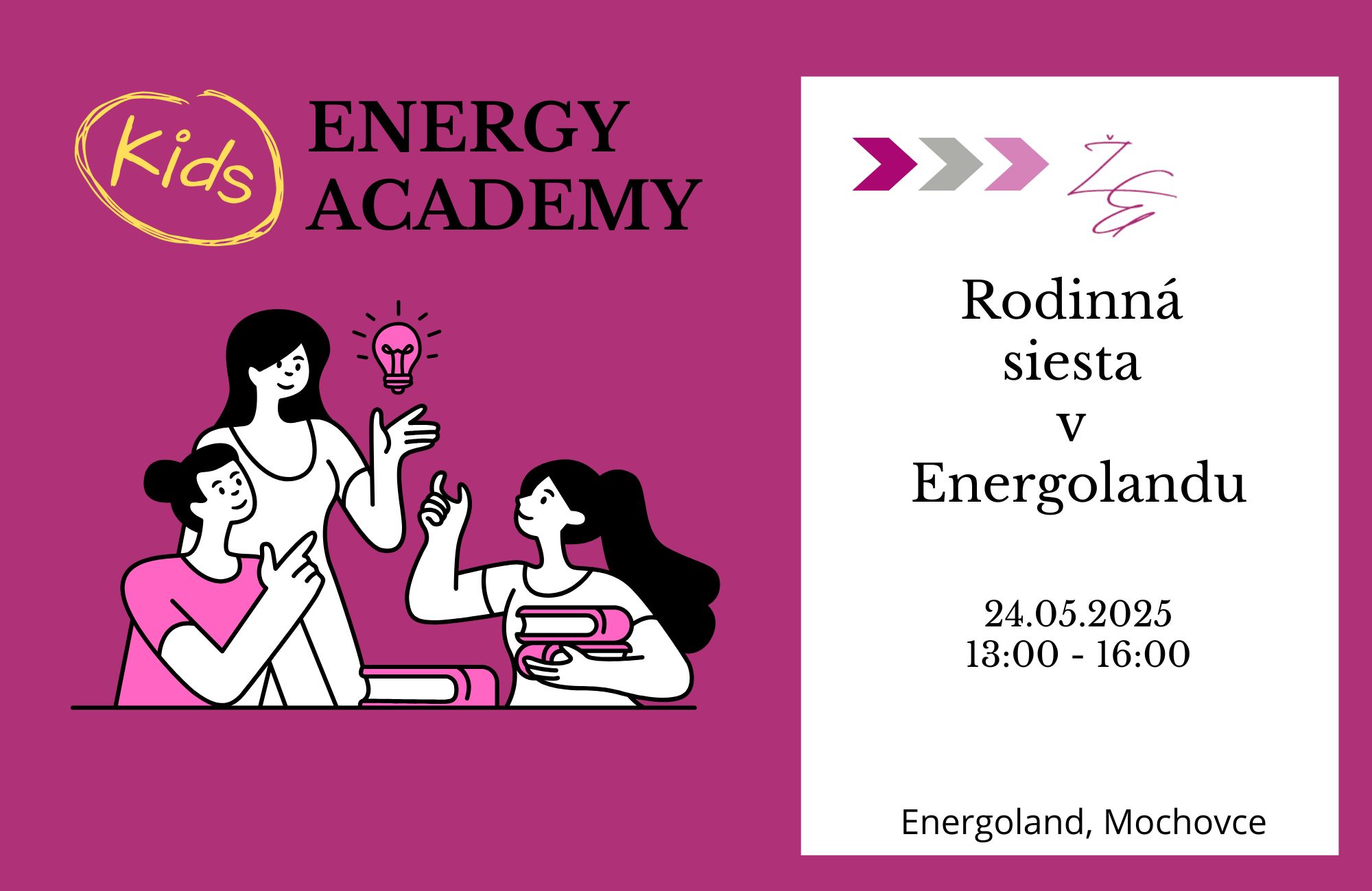 KIDs Energy Academy: Rodinná siesta v Energolandu