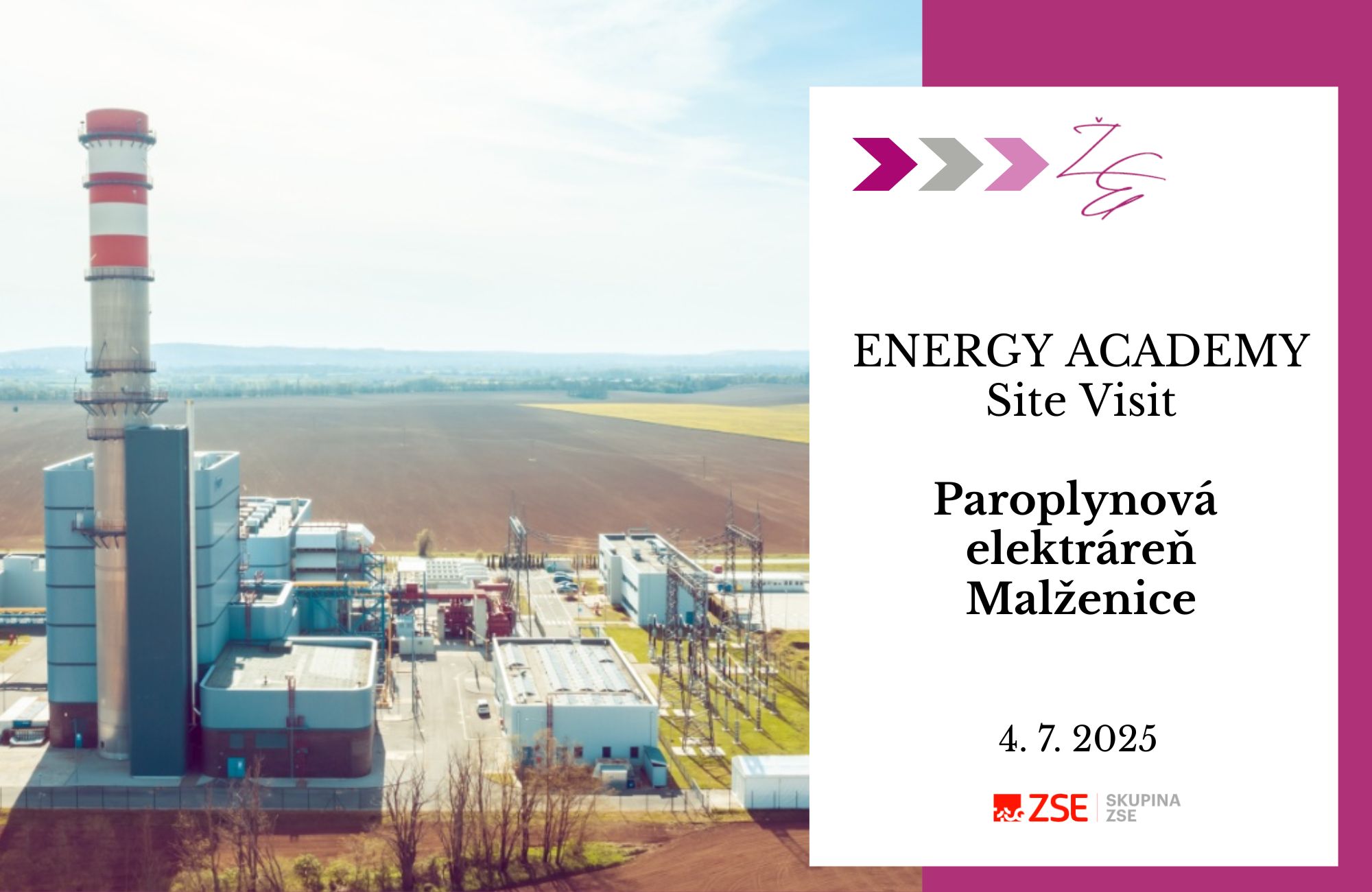 Energy Academy Site Visit: Elektrárna Malženice